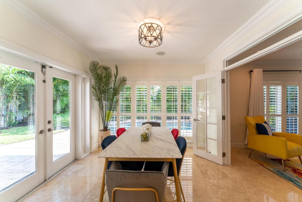 The Garden View 2-Bedroom Home Heated Pool Fort Lauderdale Eksteriør bilde