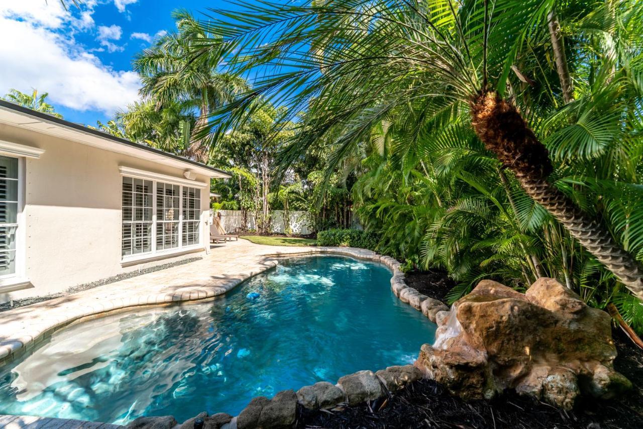 The Garden View 2-Bedroom Home Heated Pool Fort Lauderdale Eksteriør bilde